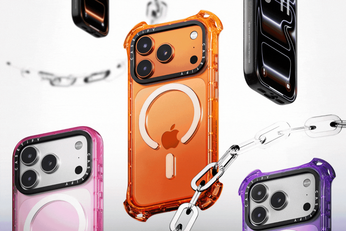 thumbnail interactive-video image 1 of CASETiFY Impact Case For IPhone 15 – 4X Military Grade Drop Protection, Clear Black Design 1 of 4